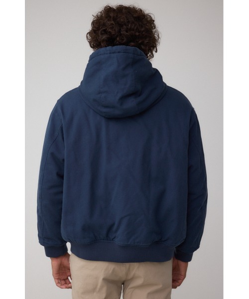 AZUL by moussy（アズールバイマウジー）の「リバーシブルダックブルゾン（ブルゾン・メンズ・ブラック/カーキ/ダークネイビー・MEDIUM/LARGE）」の8枚目の写真