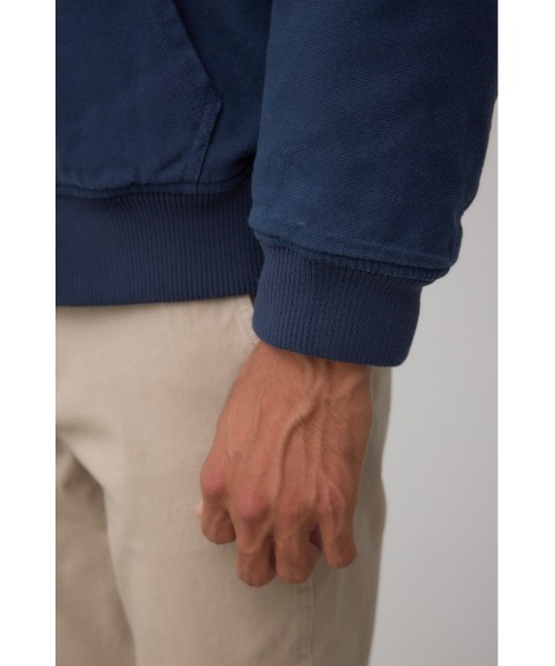 AZUL by moussy（アズールバイマウジー）の「リバーシブルダックブルゾン（ブルゾン・メンズ・ブラック/カーキ/ダークネイビー・MEDIUM/LARGE）」の13枚目の写真