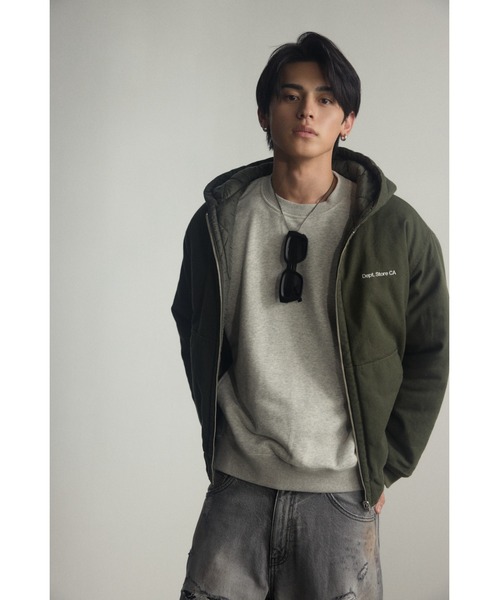 セール】リバーシブルダックブルゾン（ブルゾン）｜AZUL BY MOUSSY