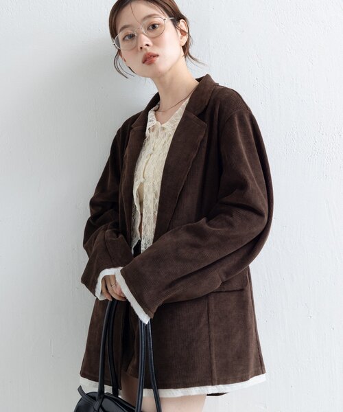 Kastane（カスタネ）の「オーバルメタルフレームメガネ（メガネ・レディース・シルバー・FREE）」の6枚目の写真