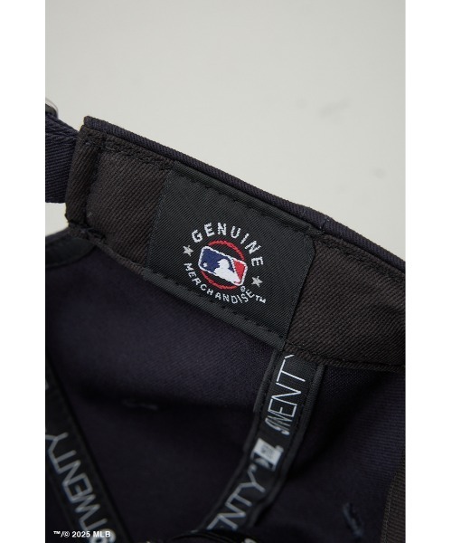 AZUL by moussy(アズールバイマウジー)の「【NEW ERA×AZUL MLB】ストーンロゴキャップ(キャップ・レディース・ブラック/ベージュ/ネイビー・FREE)」の10枚目の写真