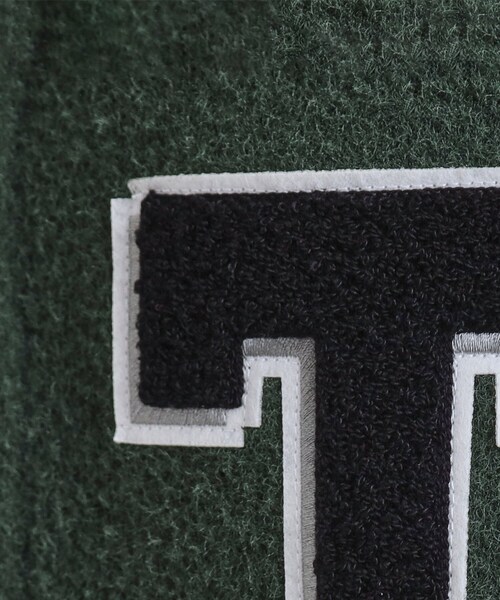 tk.TAKEO KIKUCHI（ティーケータケオキクチ）の「ダブルジャカードニットスタジャン（スタジャン・メンズ・ブラック系4/ダークグリーン系4・02/03）」の16枚目の写真