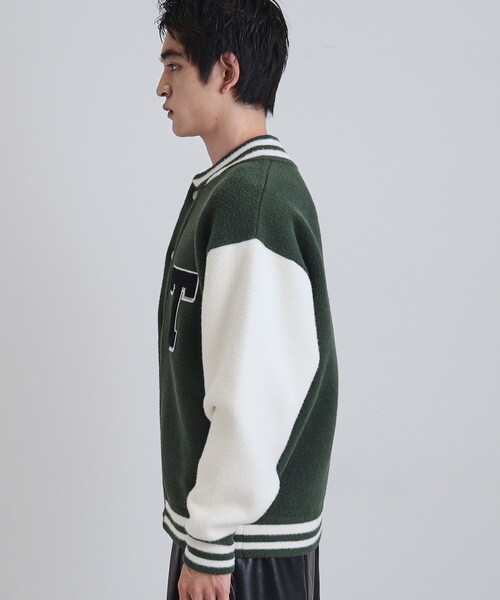 ダブルジャカードニットスタジャン（スタジャン）｜tk.TAKEO KIKUCHI