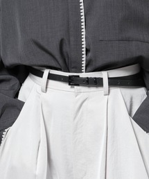 NANO universe | ペイントバックル細ベルト(ベルト)