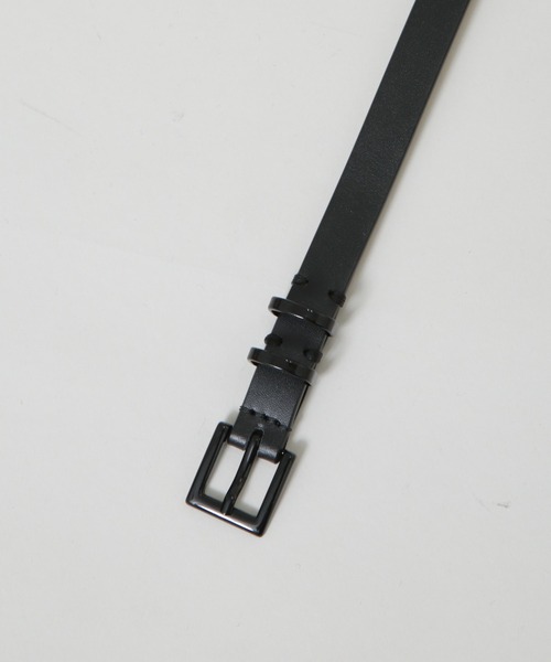 NANO universe（ナノユニバース）の「ペイントバックル細ベルト（ベルト・レディース・ブラック/ボルドー・FREE）」の5枚目の写真