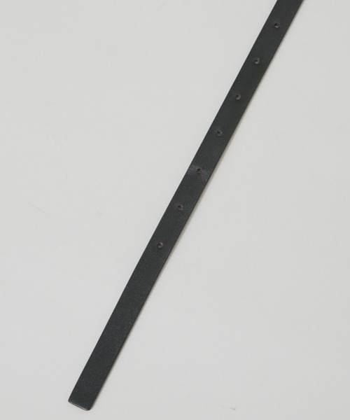 NANO universe（ナノユニバース）の「ペイントバックル細ベルト（ベルト・レディース・ブラック/ボルドー・FREE）」の7枚目の写真