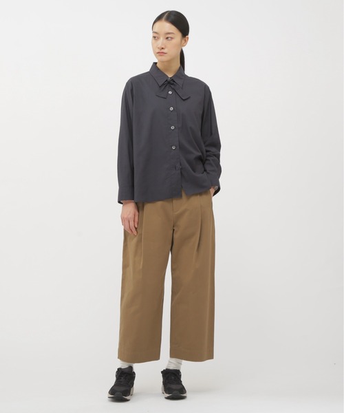 MARGARET HOWELL（マーガレットハウエル）の「COTTON TWILL（その他パンツ・レディース・ネイビー/ベージュ・0/1/2/3）」の2枚目の写真