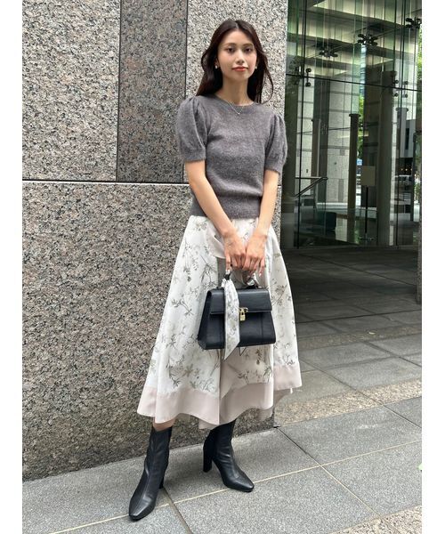 バリエハンカチヘムスカート（スカート）｜SNIDEL（スナイデル