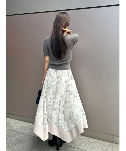 スナイデル 今期完売タグ付き ハンカチヘムスカート ハンカチヘムスカート（スカート）｜SNIDEL（スナイデル）の