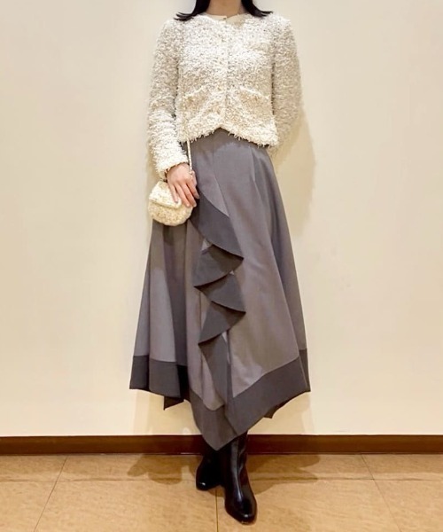 バリエハンカチヘムスカート（スカート）｜SNIDEL（スナイデル）の