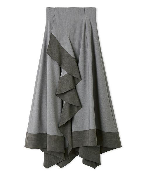 SNIDEL（スナイデル）の「バリエハンカチヘムスカート（スカート