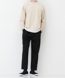 《レイヤードデザイン　ロングスリーブTシャツ》