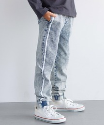 coca（coca） | キッズ　デニムサイドラインジョガーパンツ(デニムパンツ)