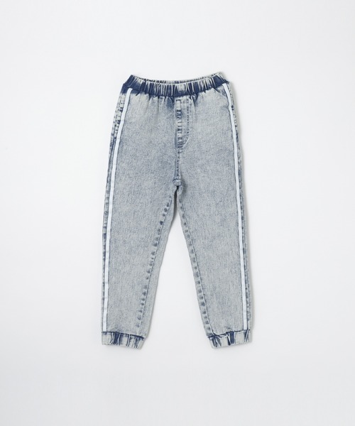 coca（coca）（コカ）の「キッズ　デニムサイドラインジョガーパンツ（デニムパンツ・キッズ・ブラック/ライトブルー・120/130/140/150）」の19枚目の写真