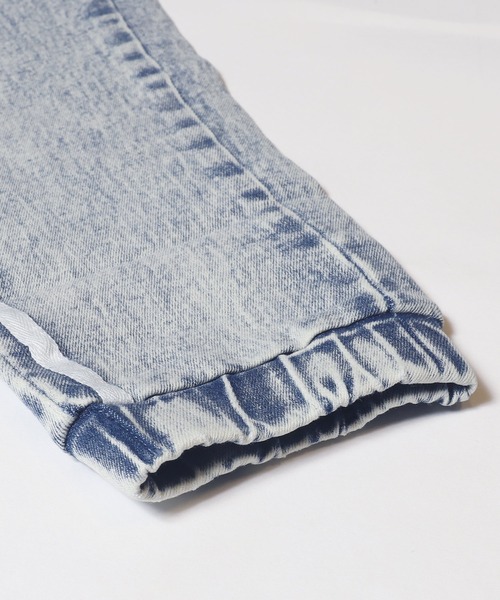 coca（coca）（コカ）の「キッズ　デニムサイドラインジョガーパンツ（デニムパンツ・キッズ・ブラック/ライトブルー・120/130/140/150）」の17枚目の写真