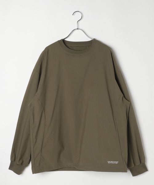 BAYFLOW（ベイフロー）の「【ストレッチ・イージーケア・吸水速乾・マシンウォッシャブル】SOLOTEXプルオーバー（その他トップス・メンズ・カーキ/ブラック・LARGE/MEDIUM）」の18枚目の写真