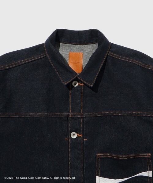 セール】【Coca-Cola】デニムジャケット / ADAM ET ROPE' JEANS -PERS