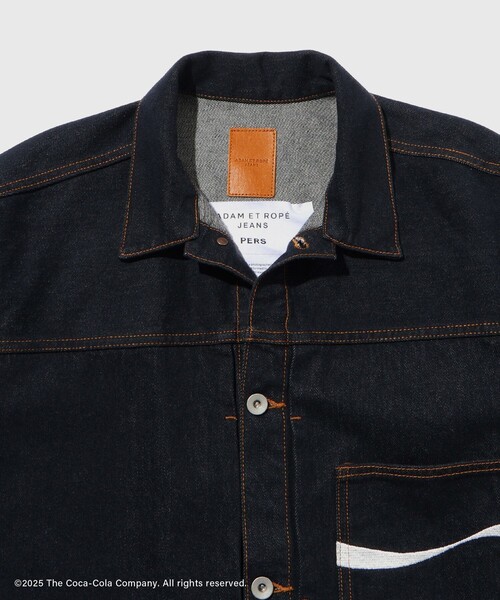 セール】【Coca-Cola】デニムジャケット / ADAM ET ROPE' JEANS -PERS