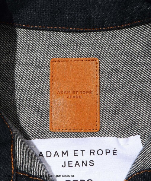ADAM ET ROPE'（アダムエロペ）の「【Coca-Cola】デニムジャケット / ADAM ET ROPE' JEANS -PERS-（デニムジャケット・メンズ・ネイビー・L/M/S）」の8枚目の写真