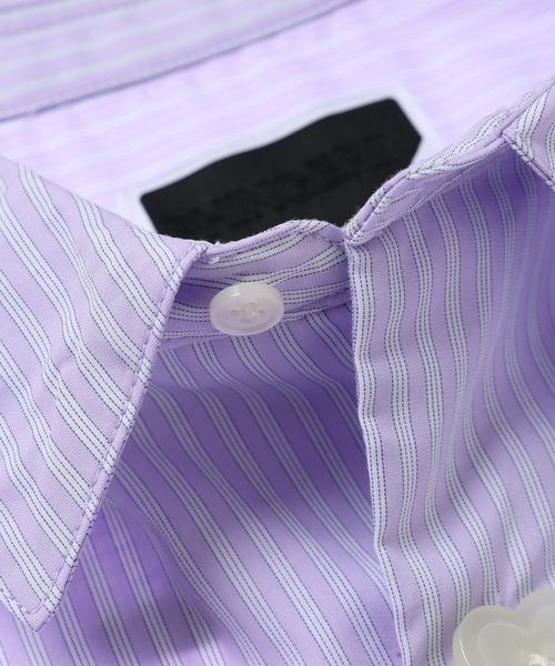 PHINGERIN（フィンガリン）の「FLOATING HEART BROADCLOTH SHIRT（シャツ/ブラウス・メンズ・ラベンダー・L）」の9枚目の写真