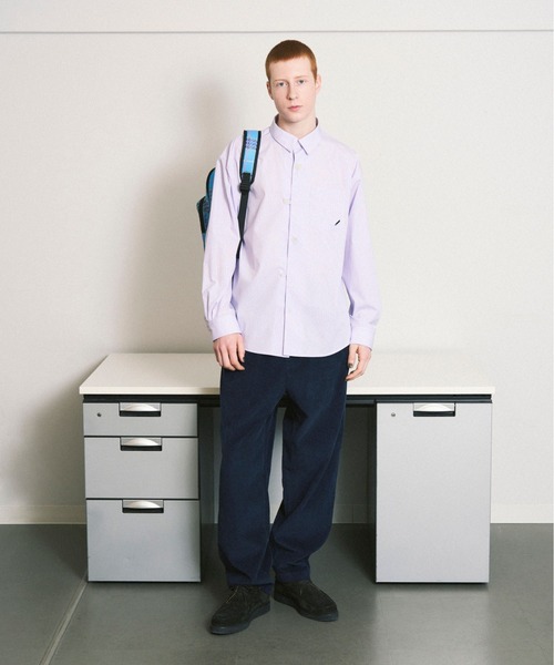 PHINGERIN（フィンガリン）の「FLOATING HEART BROADCLOTH SHIRT（シャツ/ブラウス・メンズ・ラベンダー・L）」の2枚目の写真