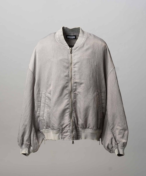 UNISEX》Prime-Over Vintage Like Nylon MA-1 Bomber Jacket/プライム