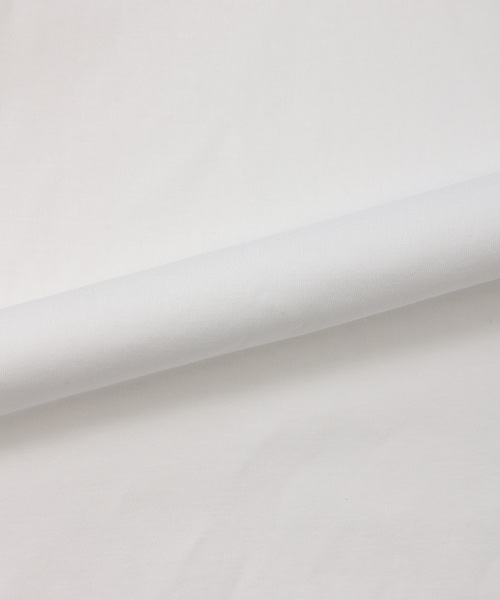 A/C DESIGN BY ALPHA CUBIC（エーシーデザインバイアルファキュービック）の「スムースロングスリーブTシャツ【綿100%・大きいサイズあり】（Tシャツ/カットソー・レディース・オフホワイト/ライトグレー・M/L/LL/3L）」の9枚目の写真