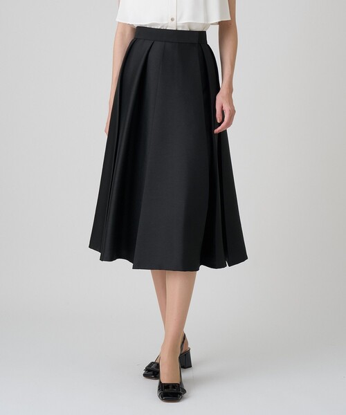 ツイルタックプリーツフレア スカート（スカート）｜ANAYI（アナイ）の