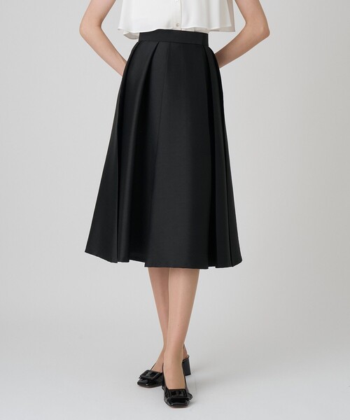 ANAYI フレアスカート　新品 ツイルタックプリーツフレア スカート（スカート）｜ANAYI（アナイ）の