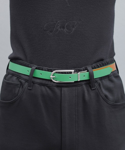BED J.W. FORD（ベッドフォード）の「Change Belt（ベルト・メンズ・オレンジ/グリーン/ブラック・0/1）」の3枚目の写真