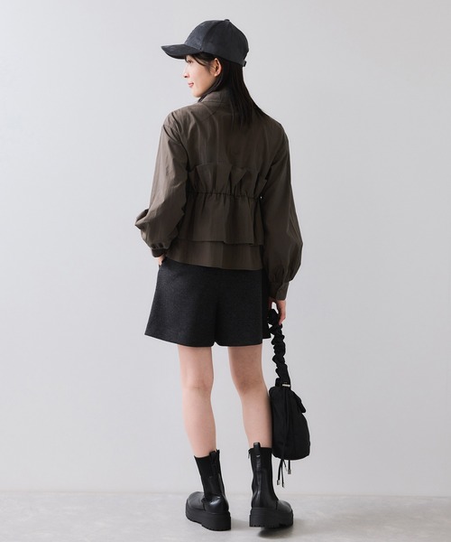 VIS(ビス)の「ビスチェドッキングシャツ/イージーケア(シャツ/ブラウス・レディース・ブラウン系その他/オフホワイト/クリーム・FREE)」の14枚目の写真