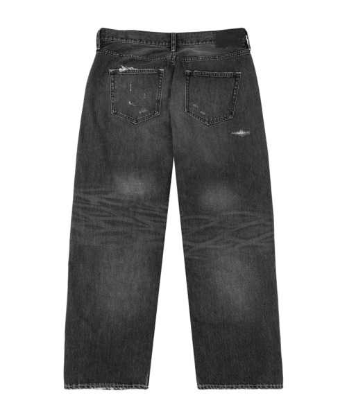 HUF(ハフ)の「EXPRESSION REPAIR DENIM PANT(デニムパンツ・メンズ・ライトインディゴブルー/ブラック系その他・28/30/32/34/36)」の16枚目の写真