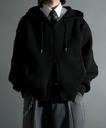 Starting Over（スターティングオーバー）の「スポンディッシュ ダブルジップ ニットパーカー フーディー（パーカー・メンズ）」