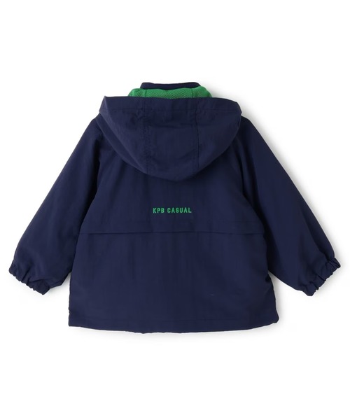 KP BOY（ケーピーボーイ）の「ライナー付 2WAYジャケット（その他アウター・キッズ・ネイビー/オレンジ・130cm/120cm/110cm/90cm/100cm/150cm/140cm/160cm）」の4枚目の写真