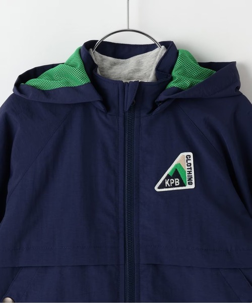 KP BOY（ケーピーボーイ）の「ライナー付 2WAYジャケット（その他アウター・キッズ・ネイビー/オレンジ・130cm/120cm/110cm/90cm/100cm/150cm/140cm/160cm）」の7枚目の写真