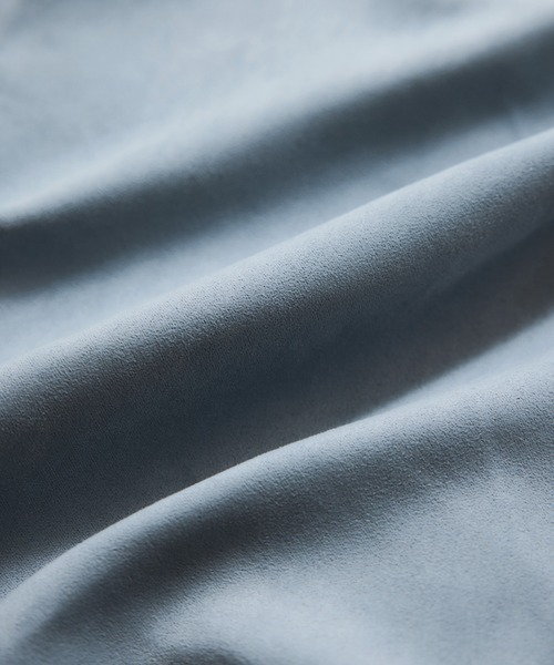 VIS(ビス)の「釦ポイントスエードライクミニスカート(スカート・レディース・ブルー系その他4/ダークブラウン・FREE)」の10枚目の写真