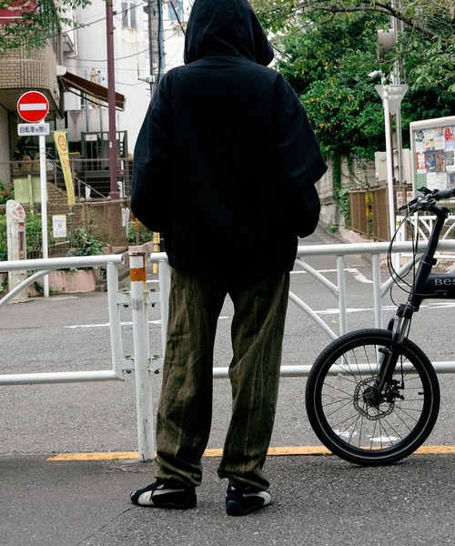 BEN DAVIS(ベンデイビス)の「【BEN DAVIS/ベンデイビス】ウォッシュ加工 ツイルアクティブパーカー 中綿 防寒(ブルゾン・メンズ・ブラック・X-LARGE/MEDIUM/LARGE)」の7枚目の写真