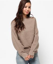 MOUSSY | GATHER STITCH POK(ニット/セーター)