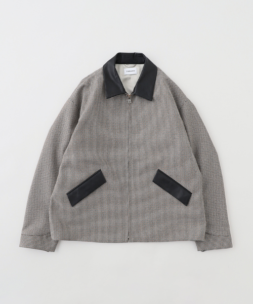 TANAKA(タナカ)の「TANAKA (タナカ) THE COVERALL (MICRO CHECK)(その他アウター・メンズ・ベージュ・MEDIUM)」の1枚目の写真