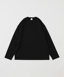 EDIFICE（エディフィス）の「アルビニスタスムース クルーネック ロングスリーブ Tシャツ（Tシャツ/カットソー・メンズ）」