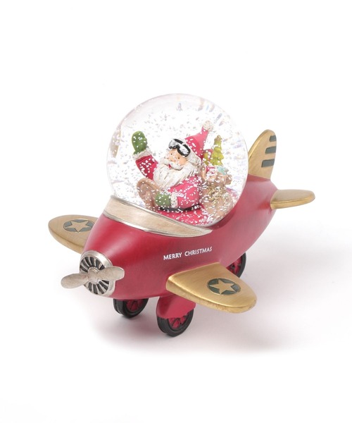セール】【2025Xmas】サンタフライトスノードーム（インテリア雑貨