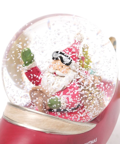 セール】【2025Xmas】サンタフライトスノードーム（インテリア雑貨