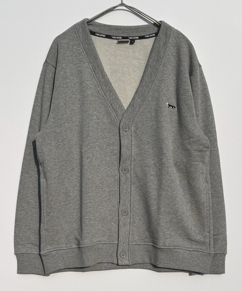 セール】T-MAC ワンポイント刺繍 スウェットカーディガン FOX刺繍