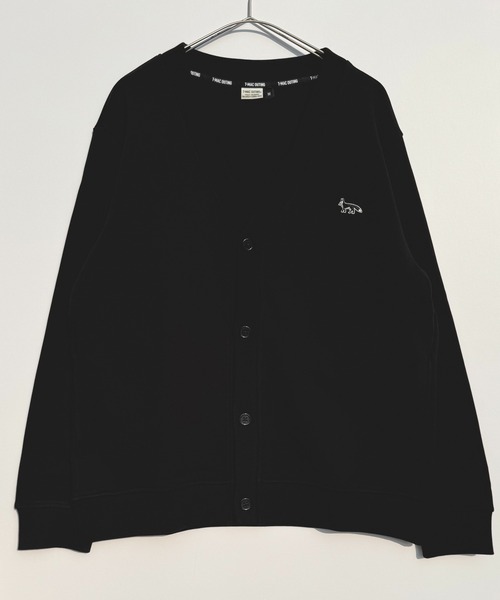 セール】T-MAC ワンポイント刺繍 スウェットカーディガン FOX刺繍