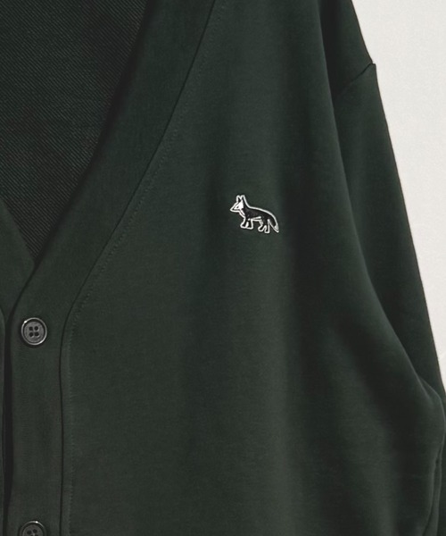 セール】T-MAC ワンポイント刺繍 スウェットカーディガン FOX刺繍