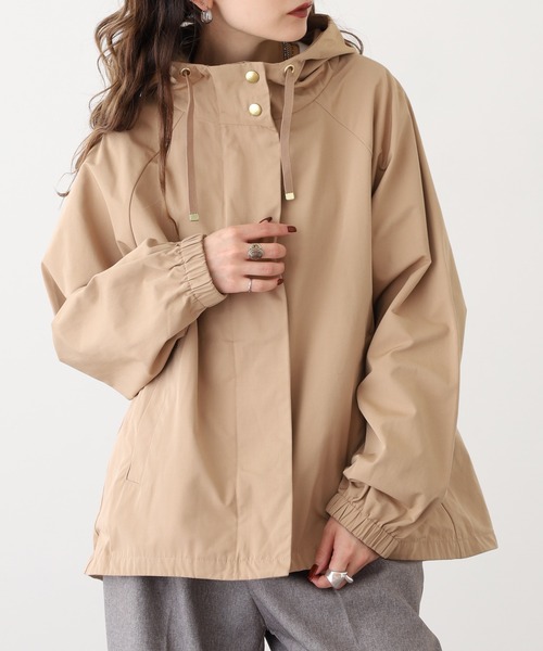 OMNES（オムネス）の「撥水加工マウンテンパーカー（マウンテンパーカー・レディース・ベージュ/ネイビー/レンガ/キャメル/ブラック/カーキ・M）」の22枚目の写真