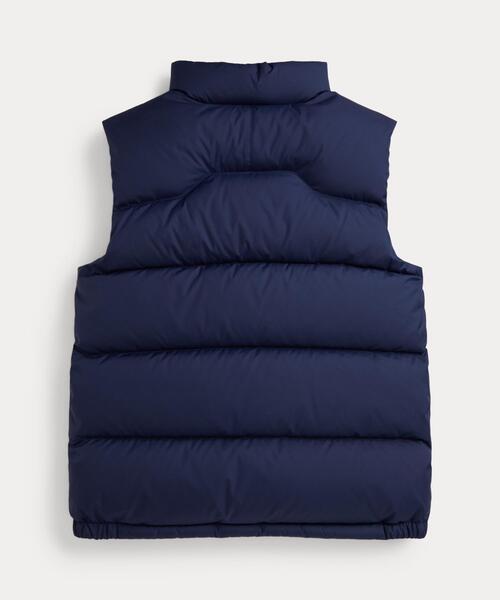 POLO RALPH LAUREN CHILDRENSWEAR（ポロ ラルフ ローレン チルドレンズウェア）の「キルテッド ダウン ベスト（ダウンベスト・キッズ・ネイビー系1・XL/L/M/S）」の2枚目の写真