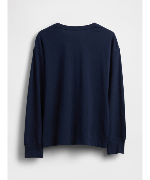 GAP(ギャップ)の「ブラナンベア GAPロゴTシャツ (キッズ)(Tシャツ/カットソー・キッズ・ネイビー/ベージュ・110cm/120cm/130cm/140cm/150cm/160cm)」の3枚目の写真