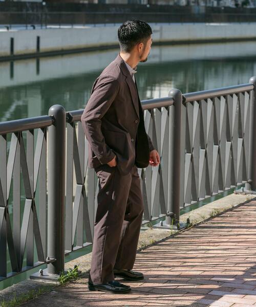 URBAN RESEARCH ROSSO MEN(アーバンリサーチロッソメン)の「『XLサイズあり』アーバンリラックスSORONAセットアップ(セットアップ・メンズ・ブラウン/ブラック・MEDIUM/LARGE/SMALL/X-LARGE)」の22枚目の写真