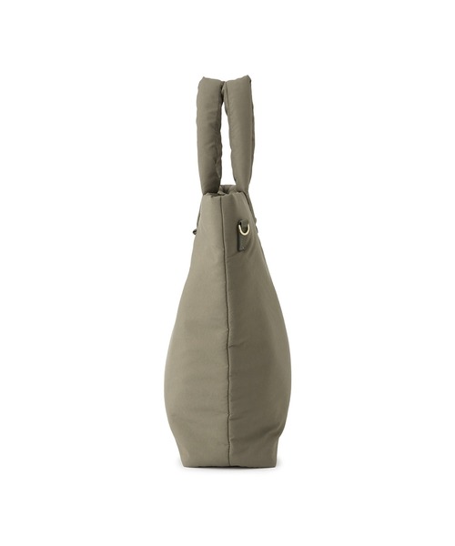 SALON adam et rope'（サロン アダム エ ロペ）の「【WEB限定】軽量パフナイロン2WAYショルダートート / A4対応（トートバッグ・レディース・ブラック/ベージュ系その他・FREE）」の10枚目の写真